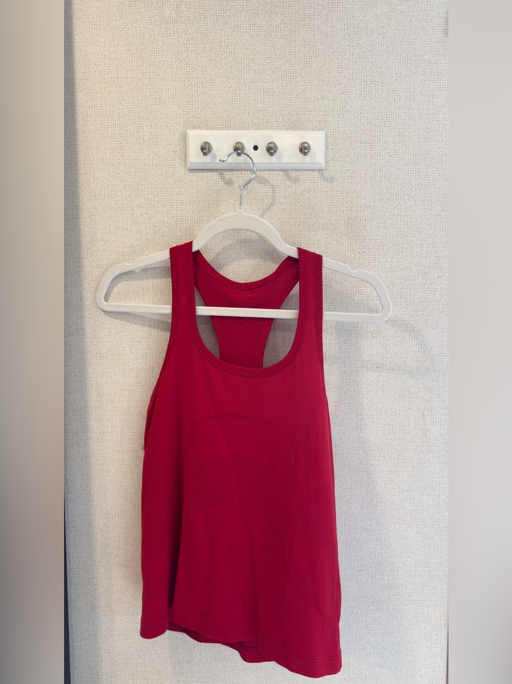 Lululemon Inspired Women’s Red Racerback Athletic Tank Top